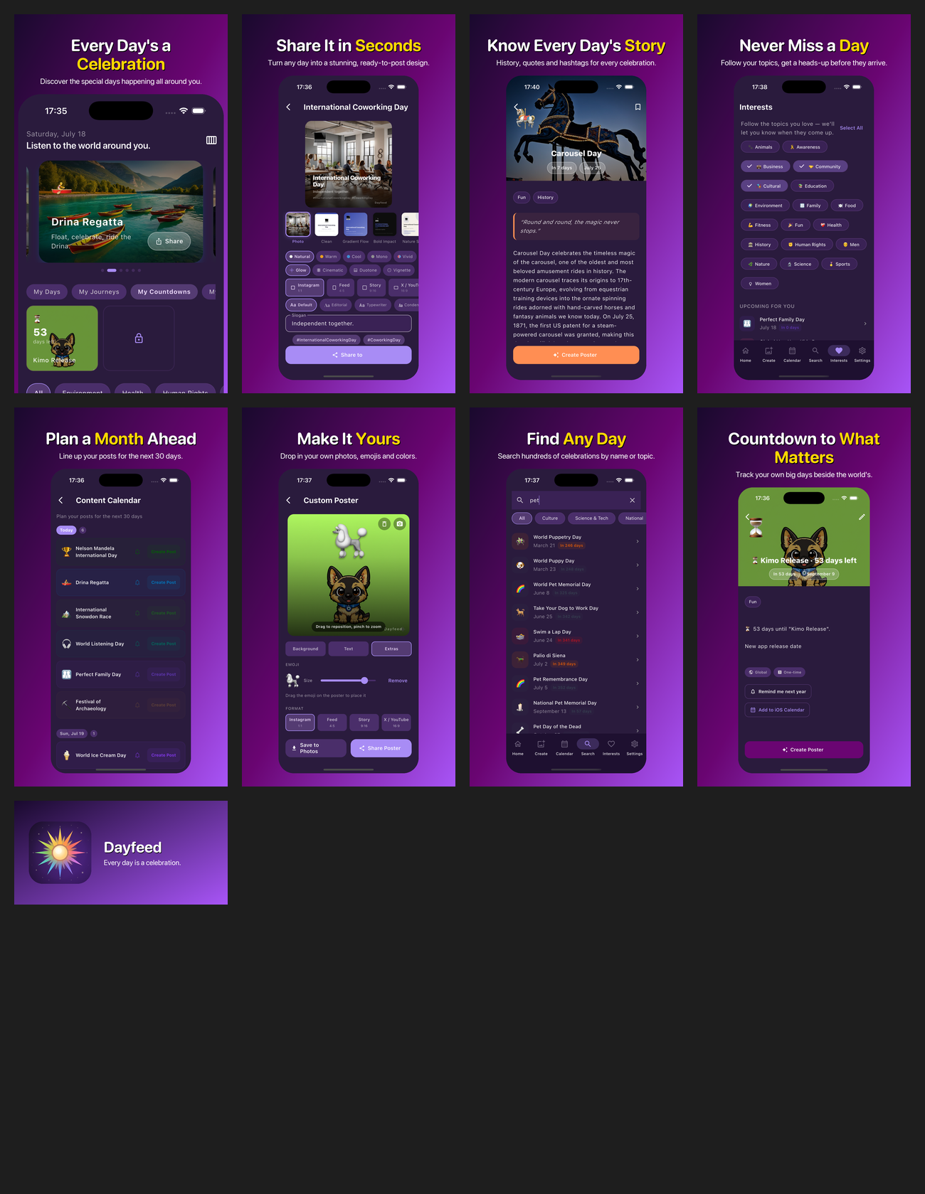 Dayfeed on Android